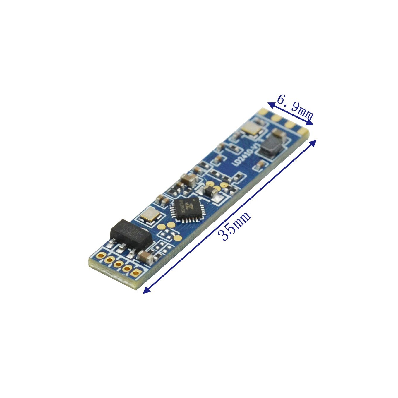 HLK-LD2410 24G FMCW 24GHz Smart Human Presence Sensing Radar Module Millimeter Wave Motion Switch Sensor Module. 