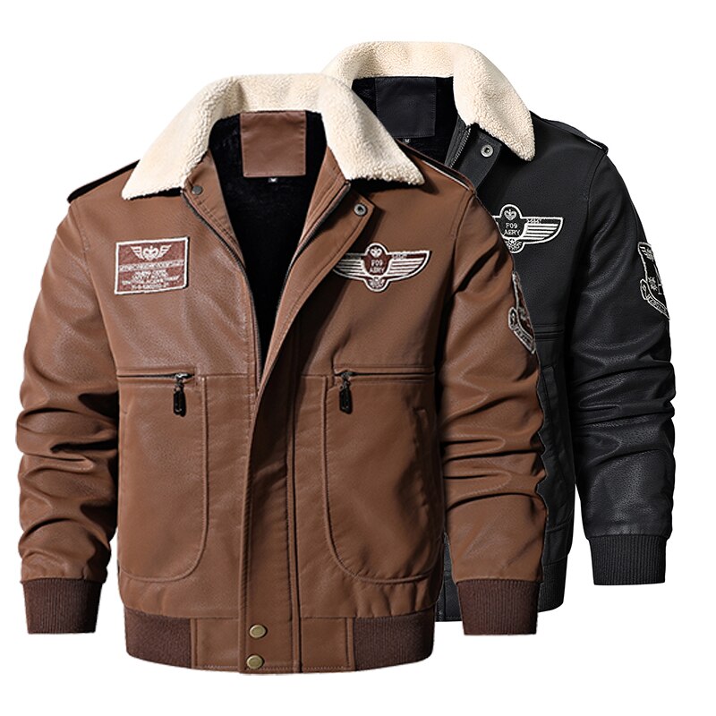 MUZE - 1stLEATHER 見やすく JACKET BROWN