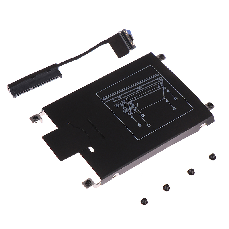 Hard Drive Caddy Bracket & HDD Cable Connector For HP 640 645 650 655 G1 G2 Eatop. 