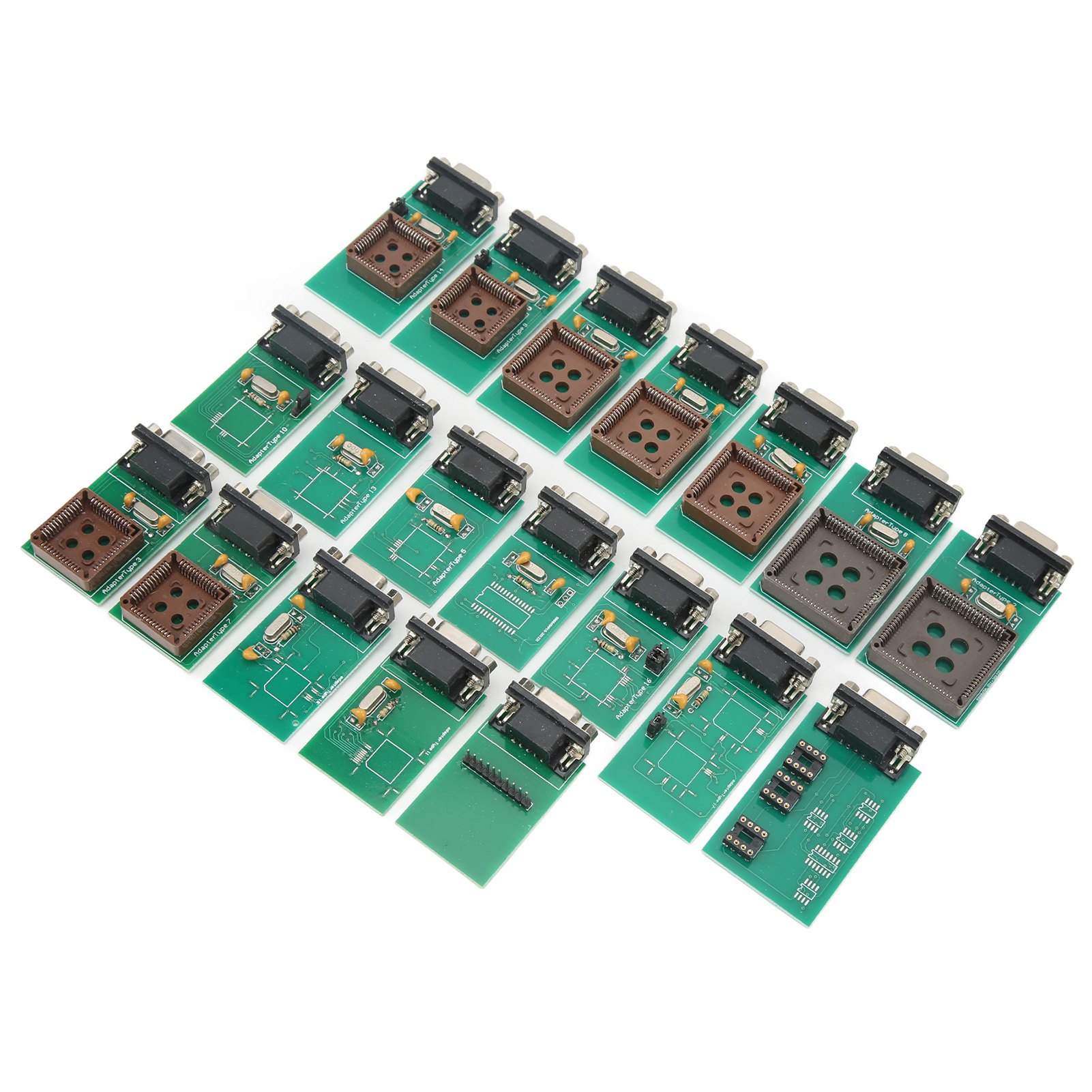 UPA Programmer Eeprom Board Adapter, 19 Pcs UPA Adapter for Car Maintenance. 