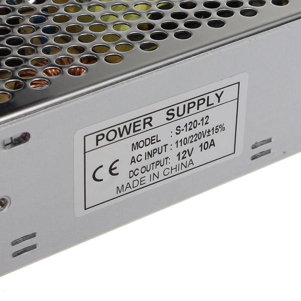 12V 10A SMPS AC 220v To DC 12v 10A 120W Switching Mode Power Supply Adapters Charger For Electronics Project Industrial Security Camera  . 
