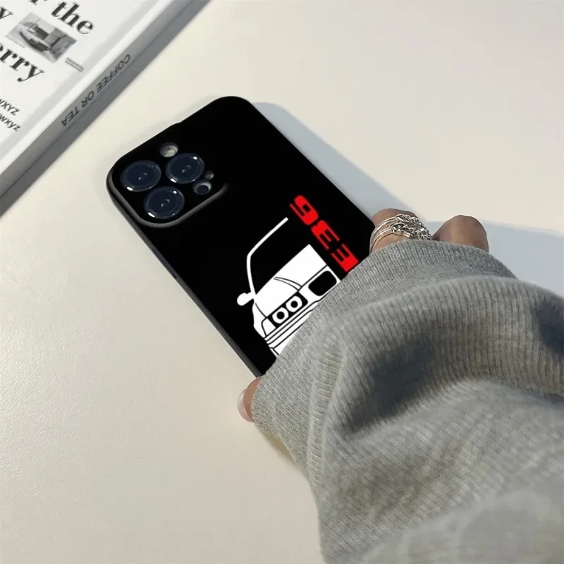 M3 E36 Power Maglietta Camiseta Oldtimer Car Dtm Phone Case for Iphone 14 12 11 13 15 Pro Max X XR 14 15 8 7 Plus Phone Covers. 