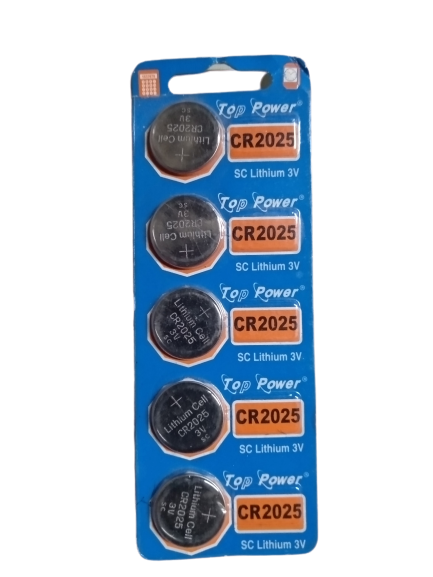5pcs CR2025 lithium coin cell battery, motherboard, remote control. 