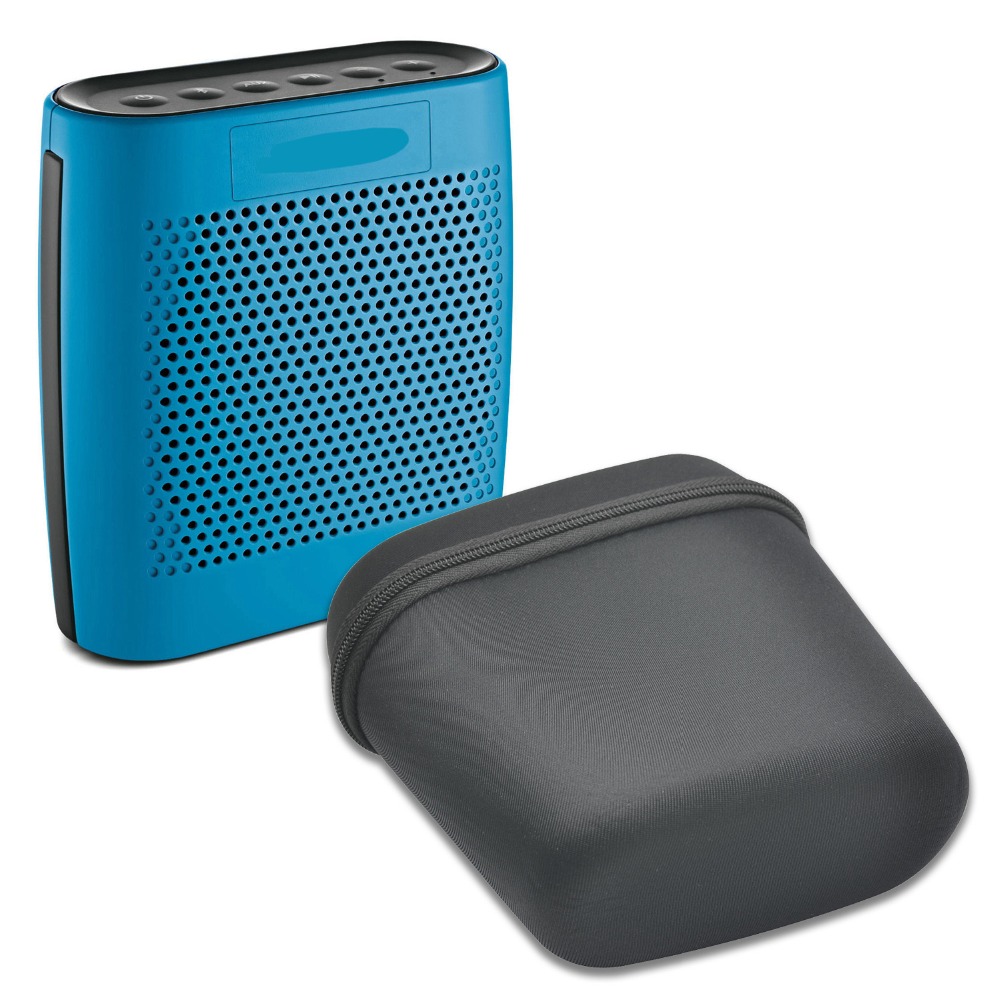 Portable Speaker Case for Bose Soundlink Color I Color II Bluetooth Speaker Protective Nylon Cover Case 14.5x16x6cm. 