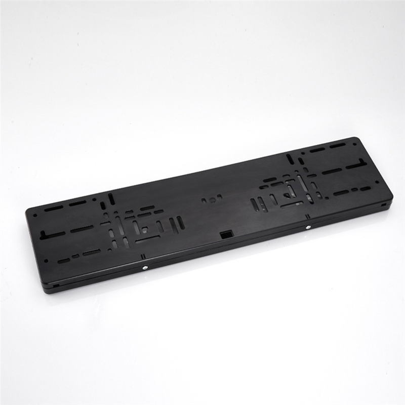 EU License Plate Car License Plate Shutter Car Number Roller Shutter Cover Remote Hide Cover Shutter Frame 2PCS. 