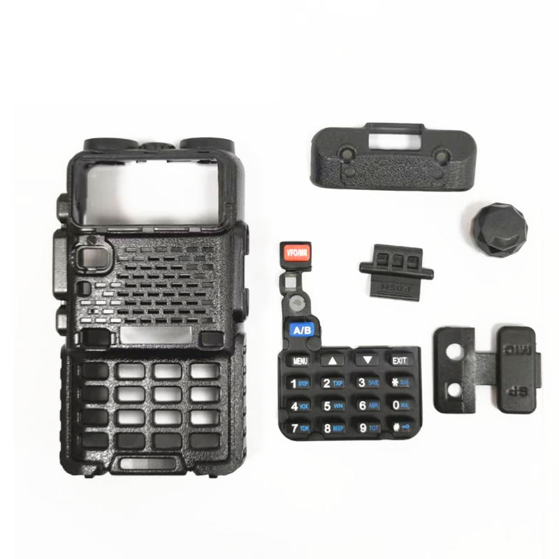 Baofeng UV-5R Maintenance Walkie Talkie Accessories Shell Knob PTT Transmission Frame With Button for UV5R Radio Replace Parts. 