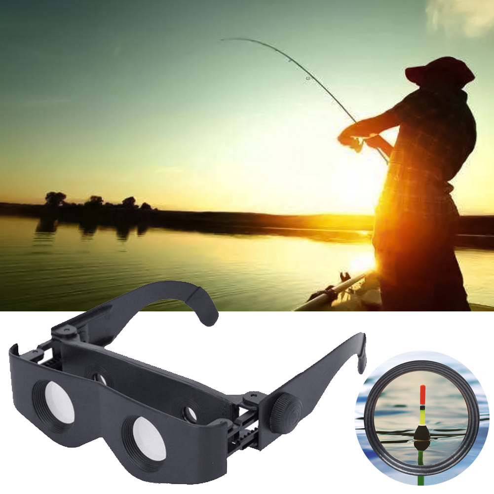 Portable Zoomable Outdoor Fishing Glasses Style Magnifier