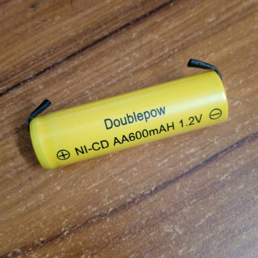 14500 Battery BOTH SIDE STAPLING 1.2V 600mAh NI-CD Rechargeable Battery AA Battery AA Rechargeable Battery 1.2V Rechargeable Battery