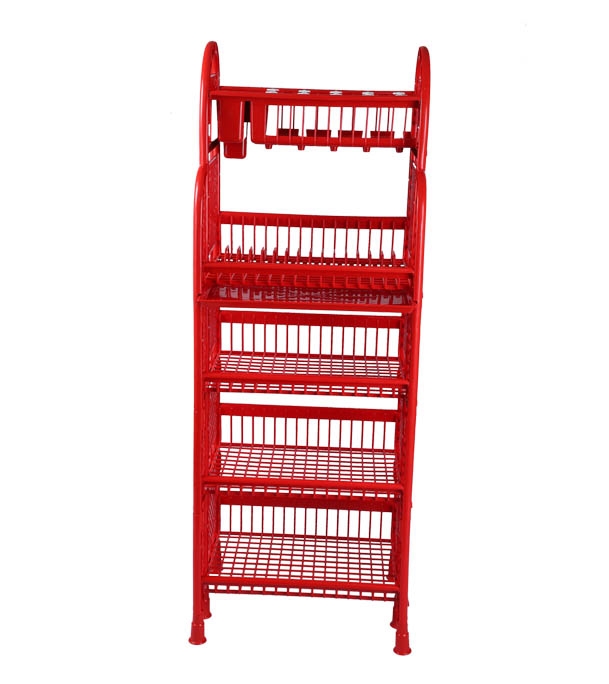 TEL Classic Queen Kitchen Rack With Tray 5 Step Red 861609. 