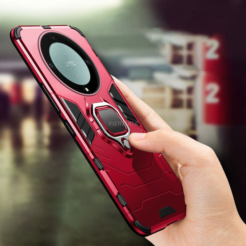 Vantime for honor x9b 5g hard case shockproof Holder stand cover