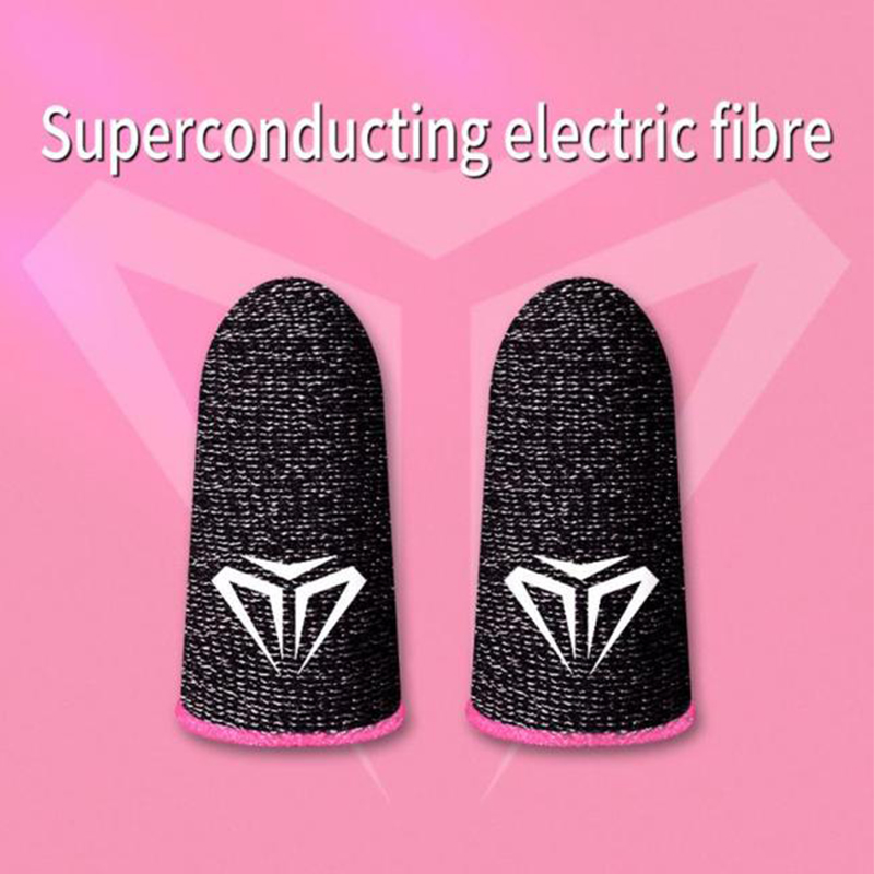 New Mobile Game Touch Screen Finger Sleeve Breathable Gaming Fingertips for PUBG Mobile Game Thumb Gloves 1/2/5/10/20/50 Pairs. 