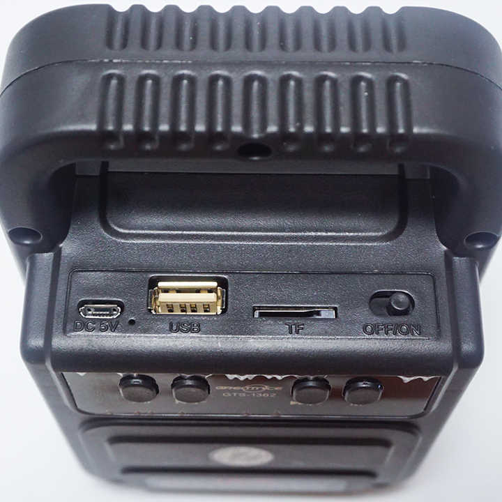 GTS-1362 New Design Speaker Box KTS 3 Inch Small Multi Function Speaker With Colorful Lights. 