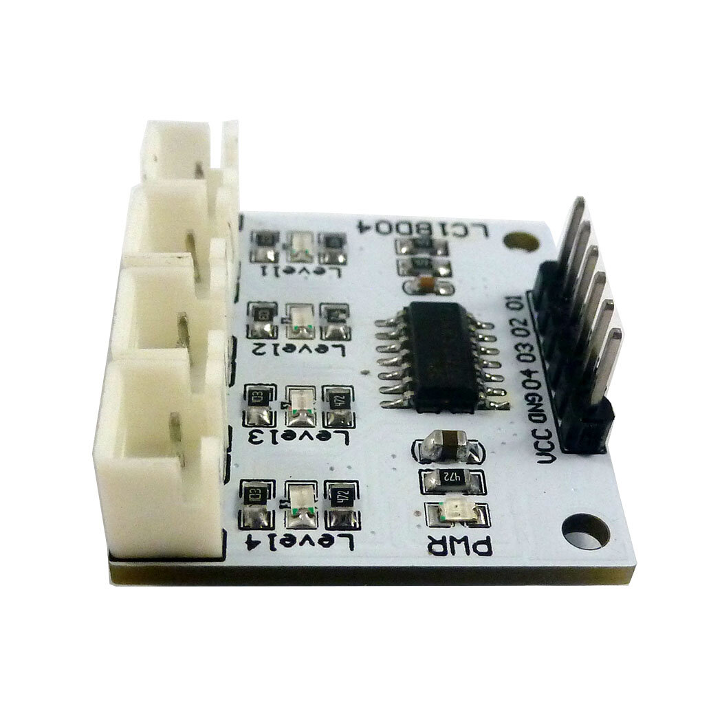 LC1BD04 DC5V 4 Digital Water Level Indicator Board Water Tower Liquid Level Sensor Controller Module Support for UNO/NANO-With Pin. 