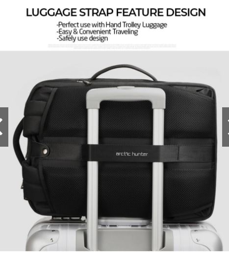 Men's Fashionable Backpack - Suitable for School and College, Water-Proof, High Capacity, USB Charging, Stylish, 15.6-Inch Laptop, Business, and Travel Backpack. 