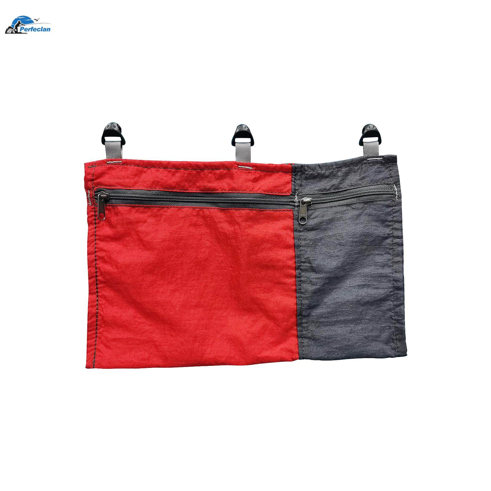 Hammock Organizer Storage Container Hanging 5 Pockets Folding Dangling Pouch Hammock Storage Bag for Camping Climbing Small Items. 