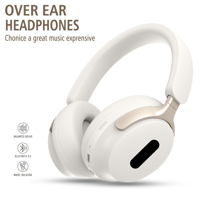 New cross-border headset wireless bluetooth headset Macaron color headset AKZ-25 card FM 2024