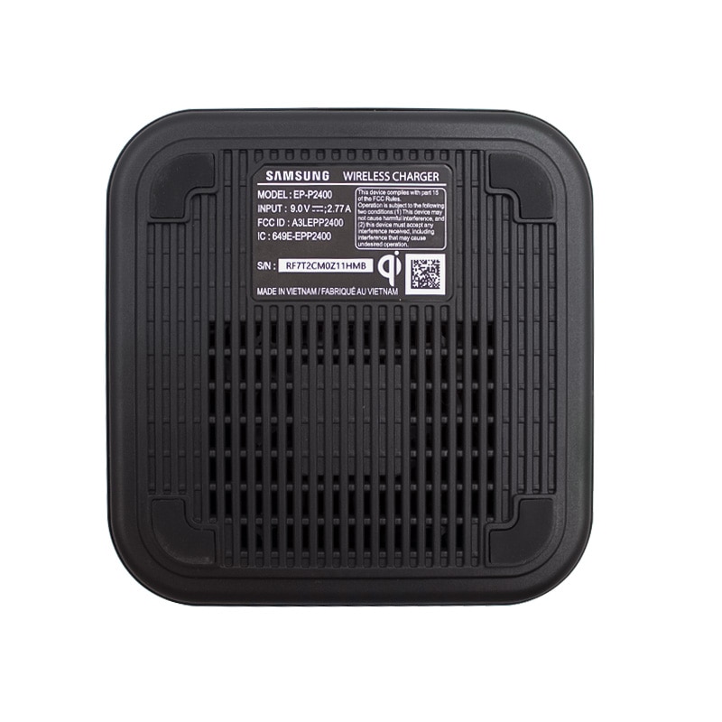 EP-P2400 SAMSUNG 15W Wireless Charger Cordless Super Fast Charging Pad for Galaxy Phones and Devices USB C Cable Included. 