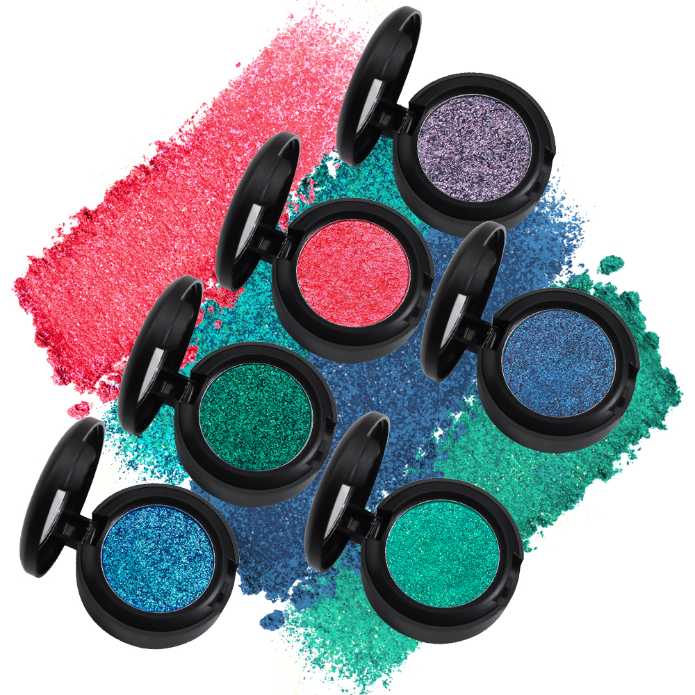 Latei Posies Bivanfe High-Pigmented Multichrome Eye Shadow Powder Multichrome Shifting Pigments Duochrome Chameleon Eyeshadow Chrome Powder