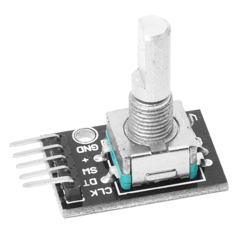 5 Pcs KY-040 Rotary Encoder Module Brick Sensor Development for Arduino TE173 & 1 Pcs 3/8BSP 16Mm Thread Air Compressor Intake Filter Muffler Silencer Black Metal. 