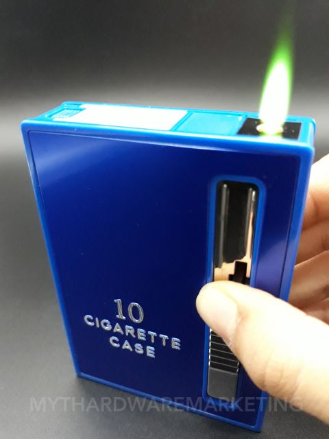 smoking Case With Windproof Lighter DH-3313