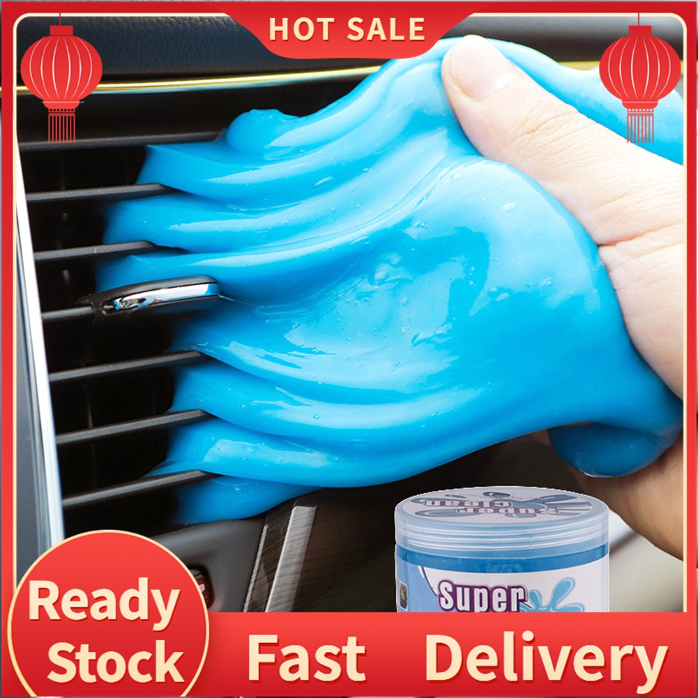 【Ready Stock Keyboard Car Computer Universal Crystal Magic Dust Putty Cleaning Gel Slime