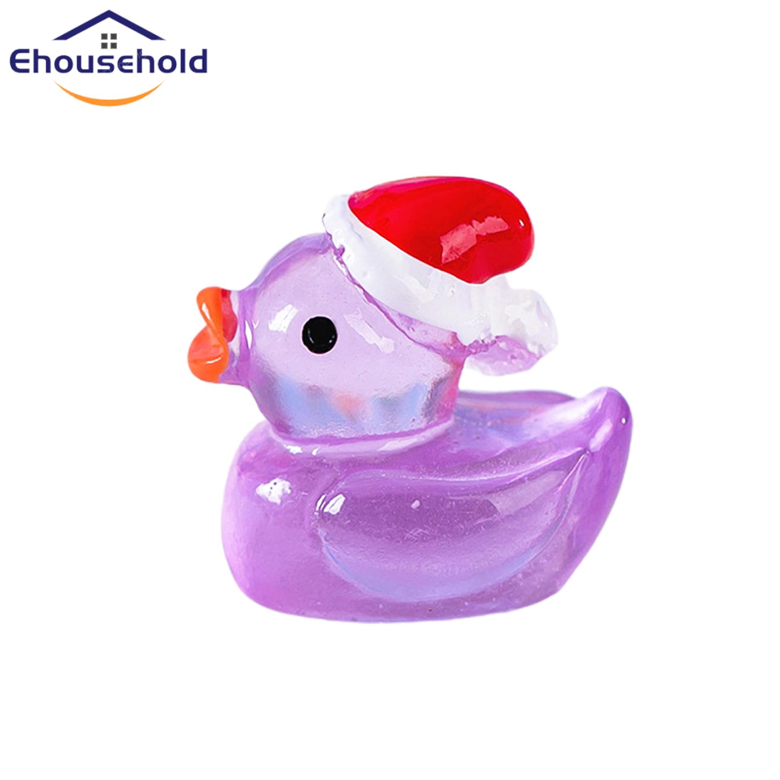 Holiday Home Decor Ducks Adorable Glow in t Dark Duck Christ Ornamentni Resin Lacape Creation for X Decor Soutast Asian Buyers' Favorite Christ Duck Ornaments. 