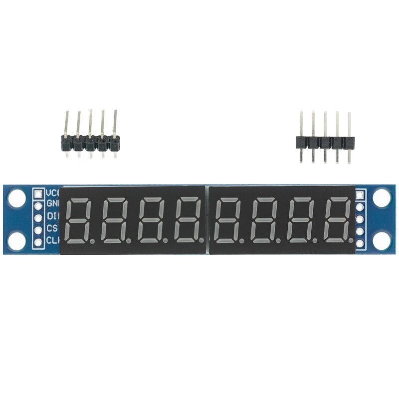MAX7219 Dot Matrix Module Microcontroller Display Module MCU LED Display Control Module For Arduino 5V DIY Kits 4 in 1 Red/Green. 
