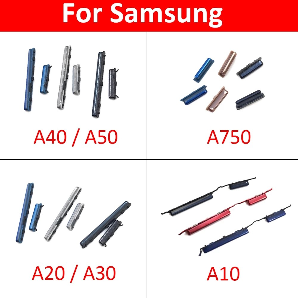 Power Volume Button for Samsung Galaxy A10 A10s A20 A20s A30 A50 A51. 