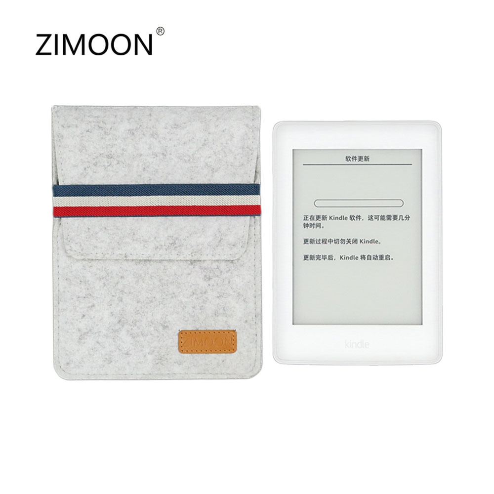【3C VictoryEagle】Tablet Sleeve Bag for Kindle Paperwhite 2 3 4 Felt For E-reader Kindle 7/8 th Voyage Portable Cover. 