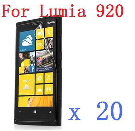 Order message mobile model +  High Clear Screen Protector For Nokia Lumia 920 Clear Crystal Cover Film
