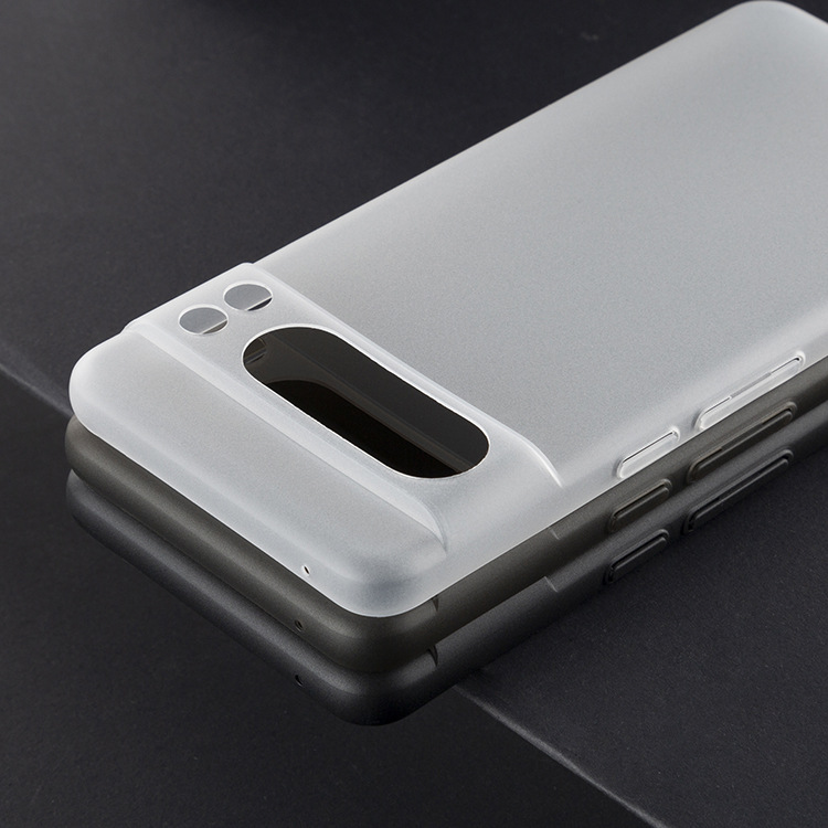 Ultra-Thin Google 8Pro Frosted pp Phone case 0.35mm Bare Metal Skin Feeling Fine Hole All Edge Covered Type Applicable. 
