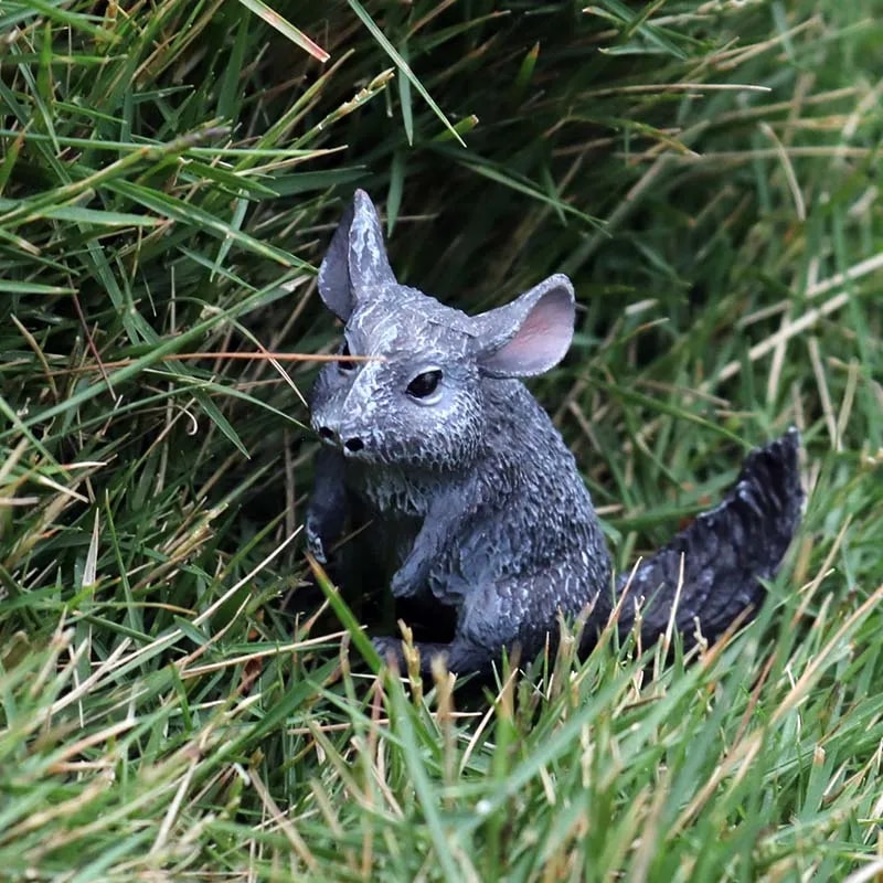 Oenux Simualtion Cute Forest Wild Animals Action Figures Owl Pangolin Manatee Rabbit Model Miniature Cake Toppers Kids Gift Toy Moonlight Shines. 