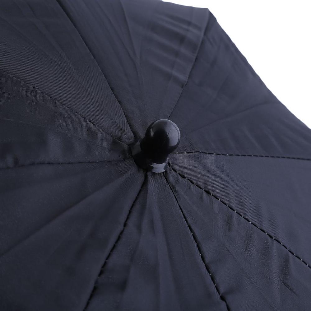 83cm Photo Studio Video Flash Light Umbrella Portable Black Silver Photography Reflective Reflector For Indoor Outdoor. 