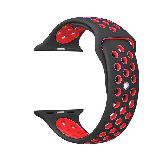 41mm Soft Fashion Silicone Replacement Strap For Apple Watch Series 7 SmartWatch