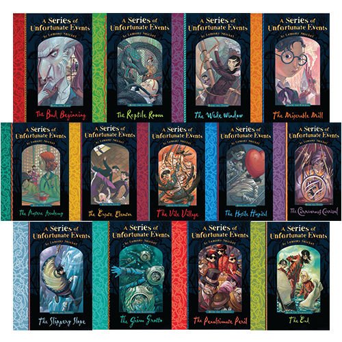 A Series Of Unfortunate Events Lemony Snicket 13 Books