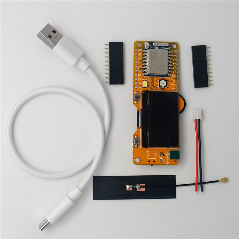 JAERBEE 2.4GHz WiFi Deauther MiNi V3 ESP8266 Development Board Deauther Software with 1.3Inch OLED Development Board. 