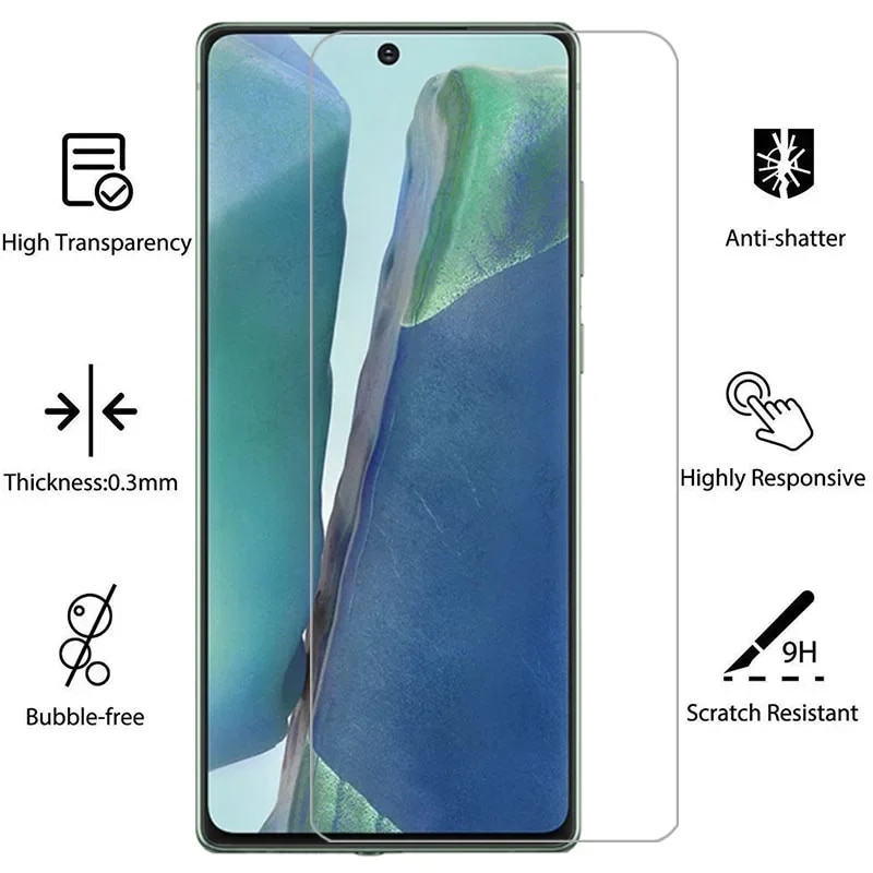 tempered glass screen protector for samsung note 20 5g case cover on galaxy note20 not not20 protective phone coque bag original. 