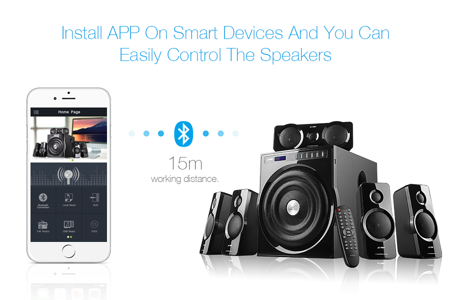 F&D F6000X Bluetooth Speaker. 