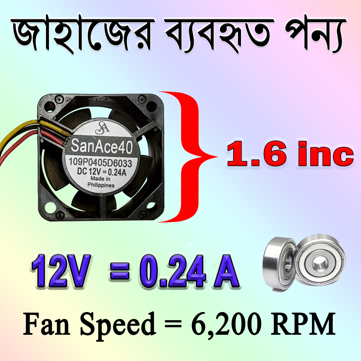 Mini High-Speed High Rpm Dc 12V Brushless Cooling Fan - Ensure Optimal Cooling Performance For Your Electronic Devices