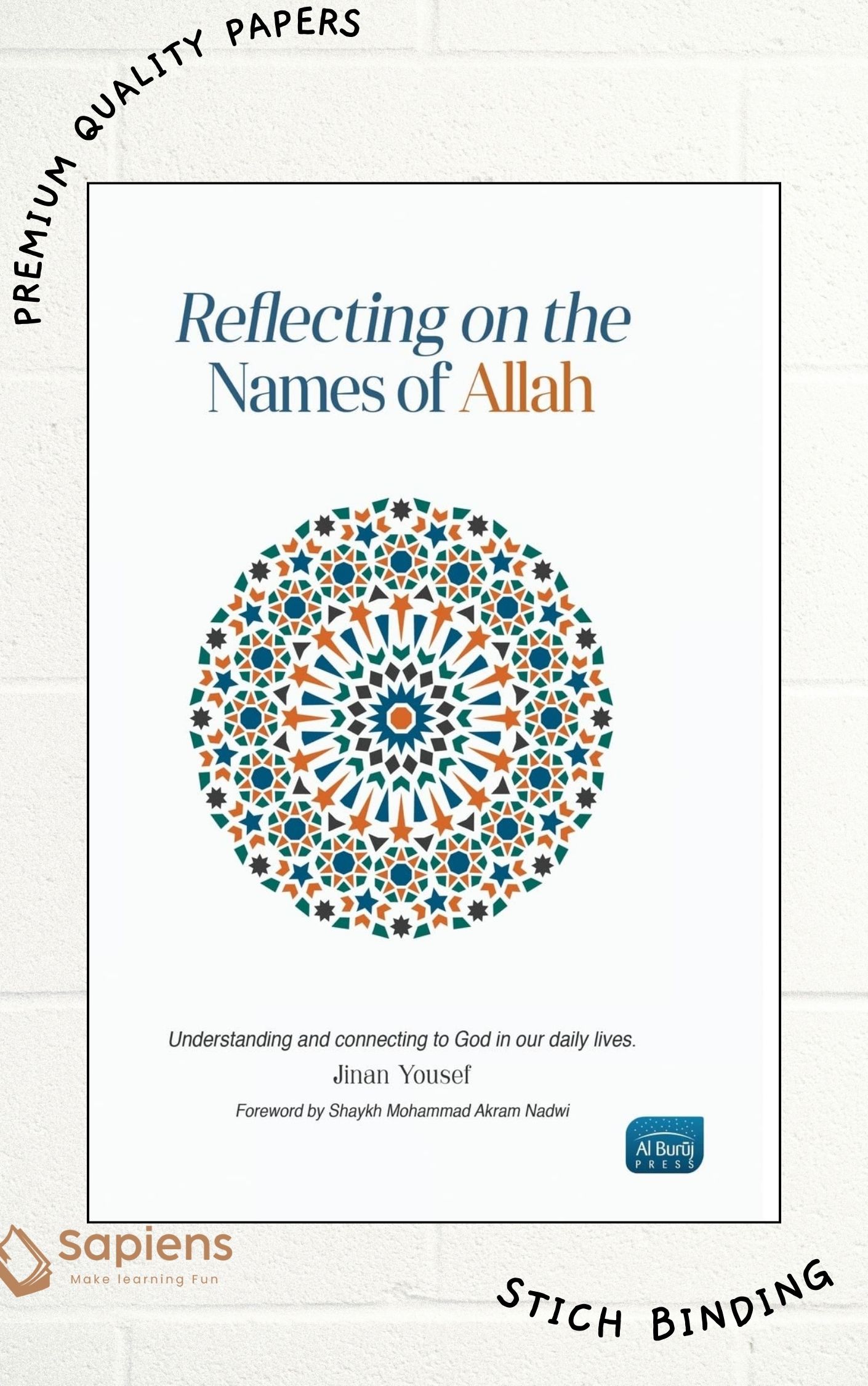 Reflecting on the Names of Allah by Jinan Yousef (Paperback)