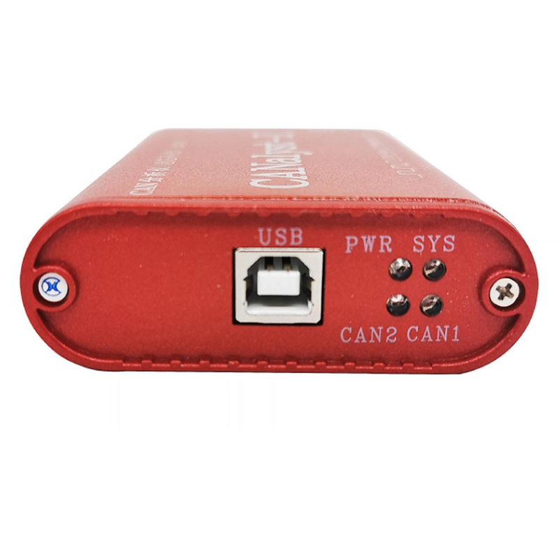 CAN Analyzer CANOpen J1939 USBCAN-2II Converter Compatible with ZLG USB to CAN USBalyst-II. 