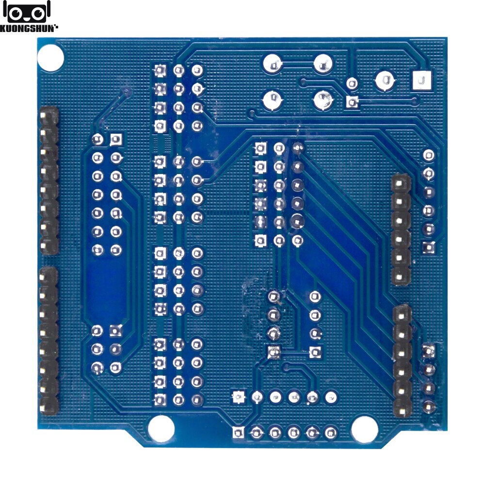 【happy one】Shield V5.0 sensor expansion board UNO R3 V5 Arduino electronic building blocks of robot parts. 