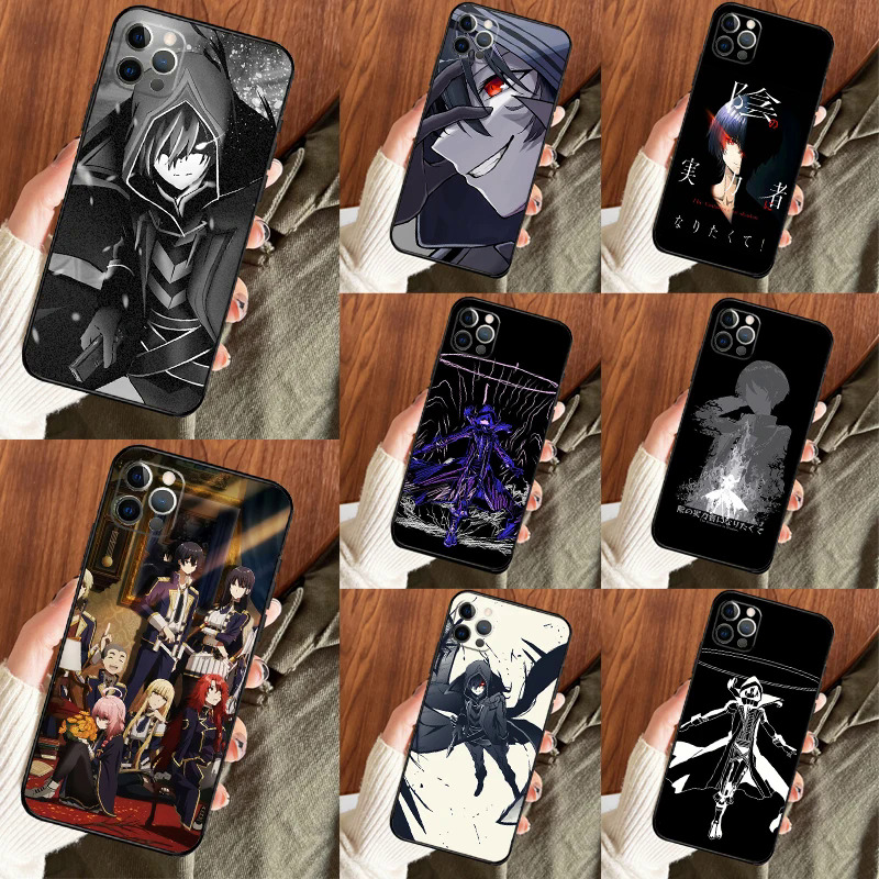 【Mascaraara】The Eminence in Shadow Cover Case, Coque pour iPhone 14, 13, 12, 11, 15 Pro Max, Mini 7, 8 Plus, X, Poly, XS Max, SE 2020, 2022