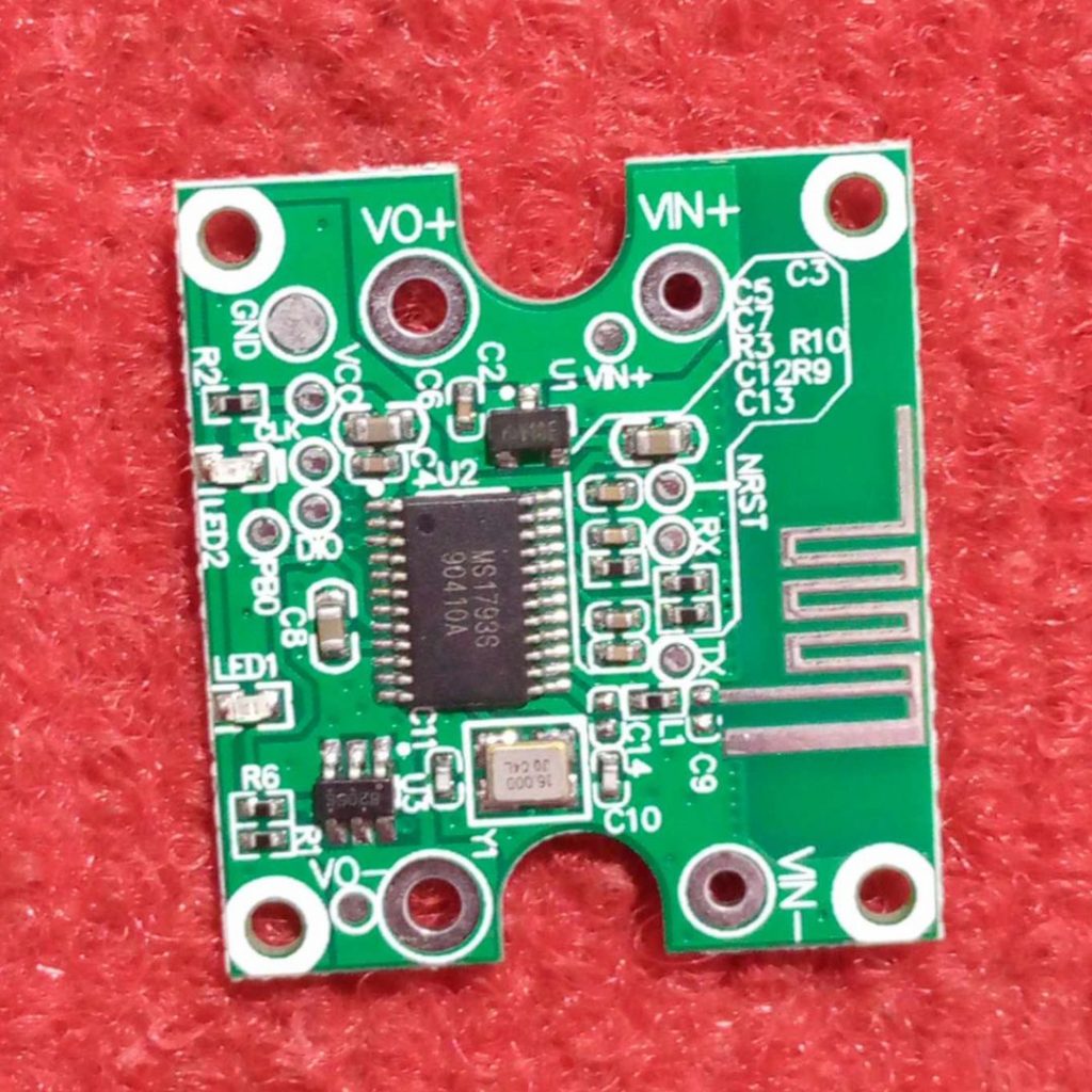 MS1793S 5V Bluetooth Audio Amplifier Circuit Interface 5V Bluetooth Audio Circuit For MP3 Car MS1793S Bluetooth Audio Amplifier Adapters 5V Bluetooth Circuit. 