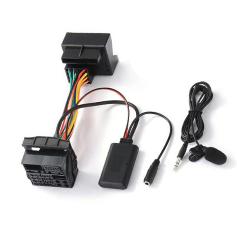 Biurlink Bluetooth 5.0 AUX-in Music Adapter MP3 Harness Cable for FORD Focus C-Max Transit with 6000CD Radio. 