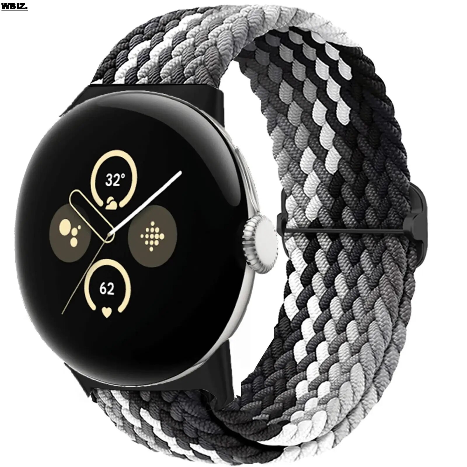 Braided Solo loop for Google pixel 2 band Accessories Smartwatch Elastic Adjustable Nylon belt correa bracelet Pixel Watch Strap