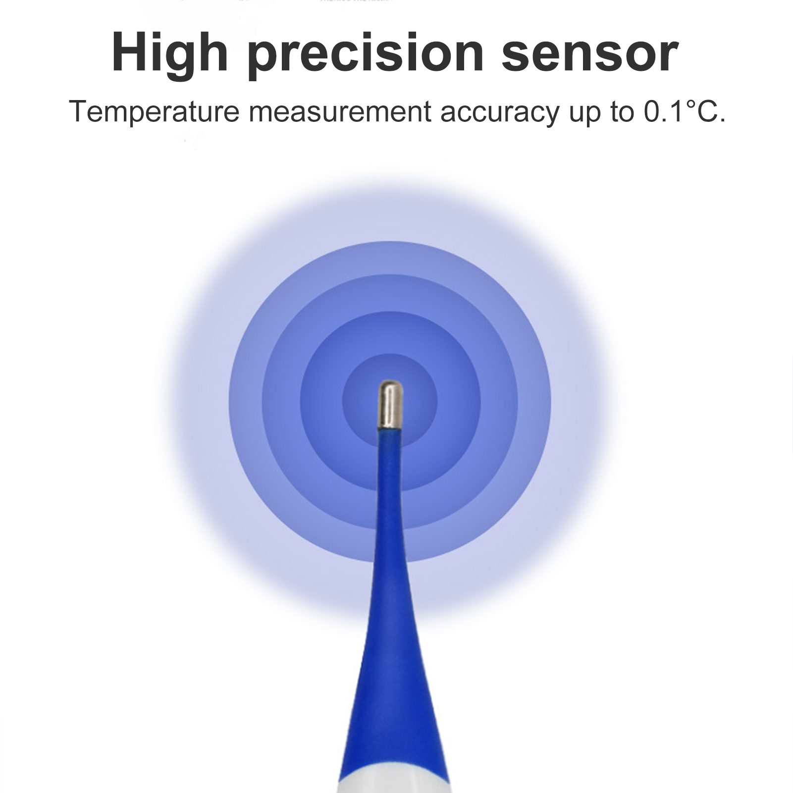 Poultry Thermometer Auto Shut-off Soft Head Probe Veterinary Thermometer. 