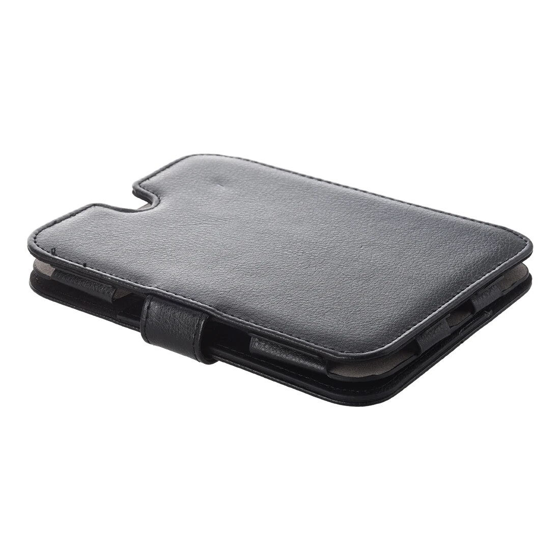 【3C VictoryEagle】New-Leather Case for Noble Nook Simple Touch with GlowLight Black. 