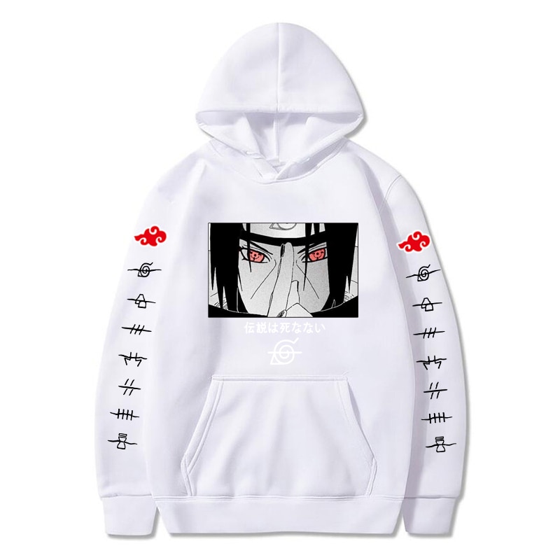 Fashion Hoodies Japanese Anime Streetwear itachi pullover