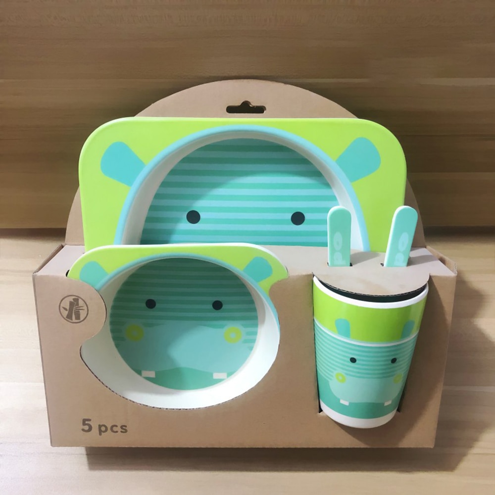 【Lejia】baby bamboo tableware bamboo bowl baby tableware cute gift bowl